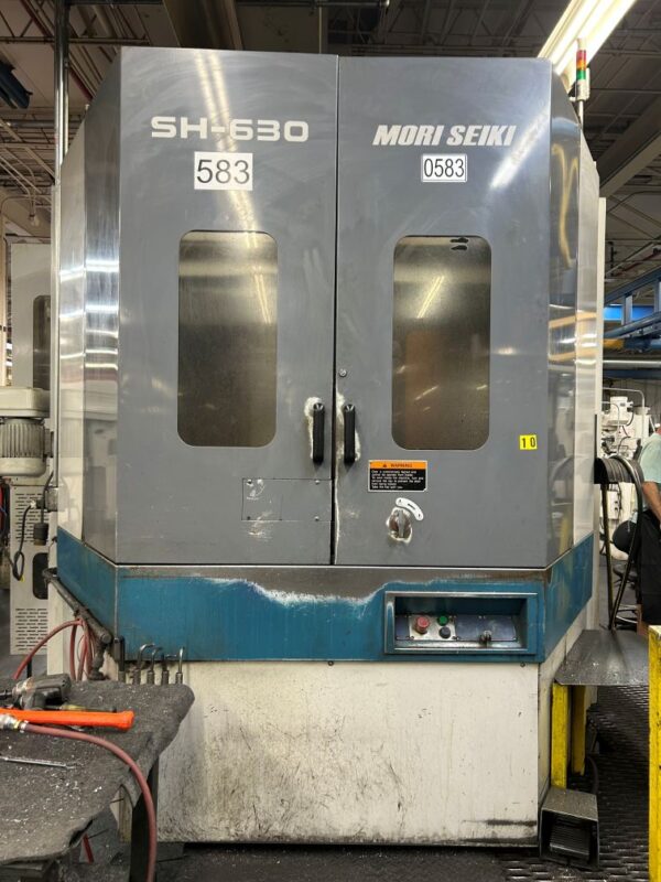 Mori-Seiki SH-630 630mm HMC, 1998 - 120 Tool ATC, Coolant Thru Spindle, Tool Holders Included