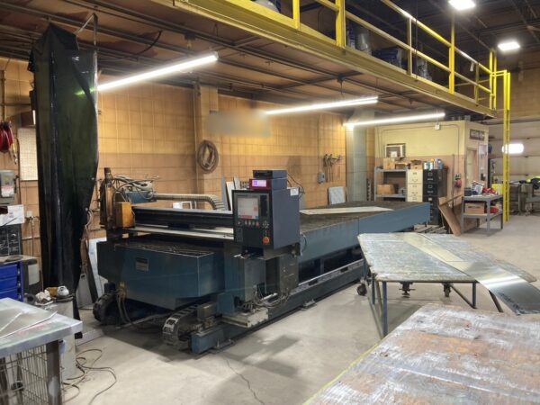 5' x 20' Lockformer Vulcan 3100D Plasma Table, 2013 - 130 Amp Hypertherm HPR130