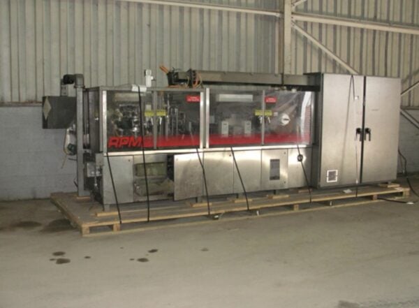 KHS Klockner Bartelt RPM HFFS Machine, 1998 - W/ Zipper Applicator