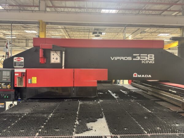 33 Ton Amada Vipros 358 King Turret Punch, 1998 - Fanuc Control