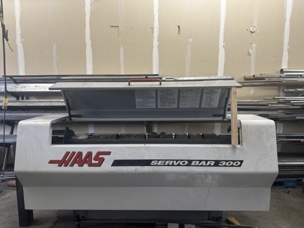 Haas SL-20 CNC Lathe, 2001 - Live Tooling, Haas Servo Bar 300 Bar Feeder