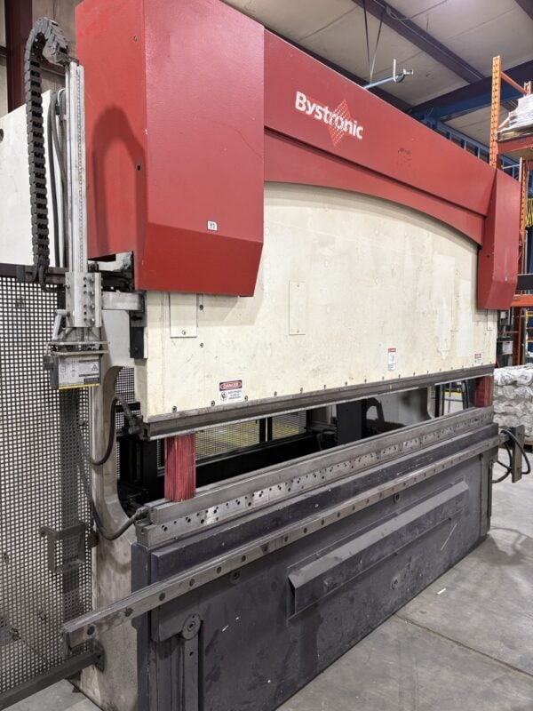 150 Ton x 10' Bystronic PR 150X3100 Hydraulic CNC Press Brake, 2006