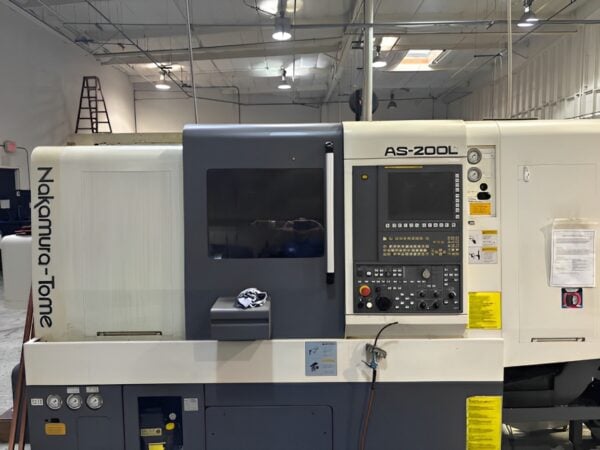 Nakamura AS-200LMYS CNC Lathe, 2016 - LNS Chip Conveyor, Parts Catcher - Image 2
