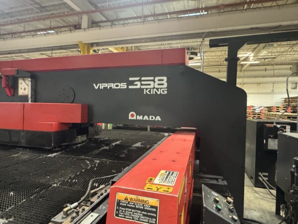 33 Ton Amada Vipros 358 King Turret Punch, 1998 - Fanuc Control - Image 2