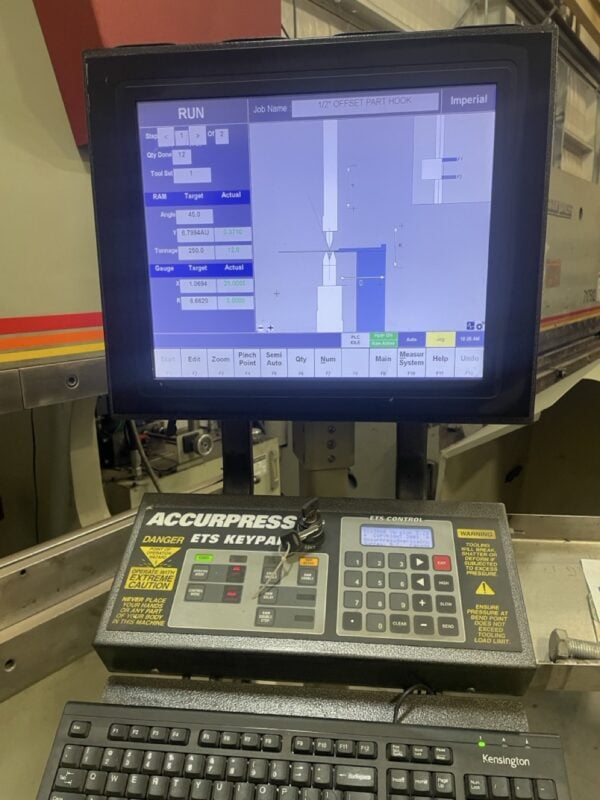 250 Ton x 12' Accurpress 725012, 2018 - Advantage Package - Image 2