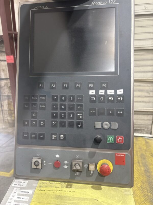 150 Ton x 10' Bystronic PR 150X3100 Hydraulic CNC Press Brake, 2006 - Image 2
