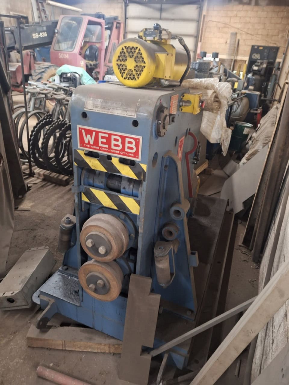 3/8" Webb M4T3 Offset Forming Machine, 1961/2011 - Factory Refurbished, Non Rotating - Image 12