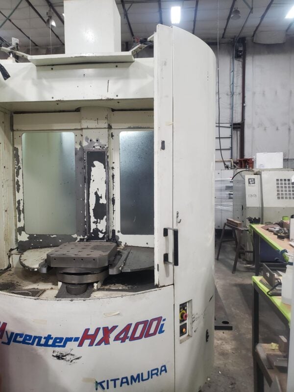 Kitamura MyCenter HX400i CNC HMC, 2000 - Fanuc Control, 4th Axis