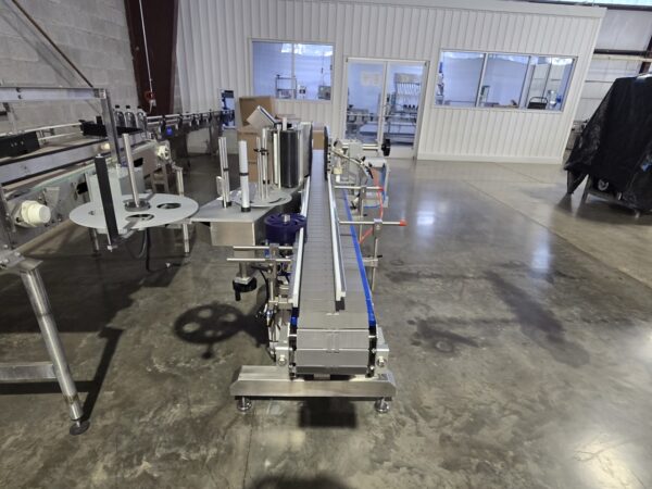 Accutek Labelette PSA-108 Automatic Single Head Labeler with Custom Pinch Roller for Tapered Containers, 2024 - Image 3