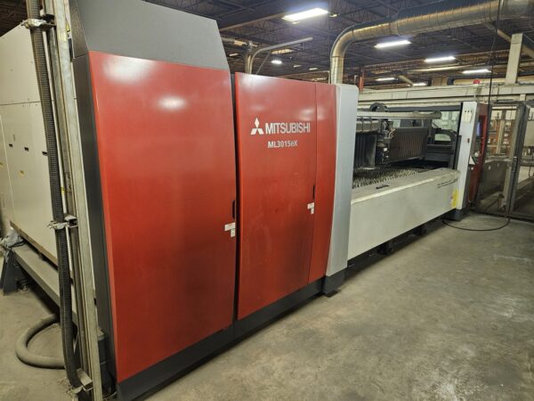 4500 Watt Mitsubishi ML3015 EX CO2 Laser, 2012 - 5' x 10' Table - Dual Pallet, Chiller