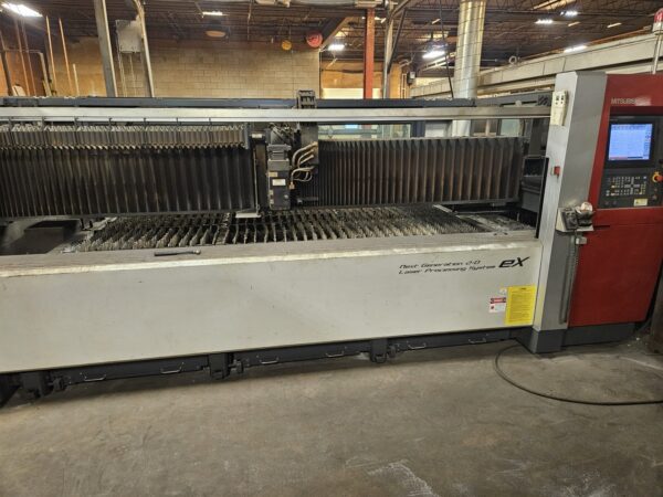 4500 Watt Mitsubishi ML3015 EX CO2 Laser, 2012 - 5' x 10' Table - Dual Pallet, Chiller - Image 2