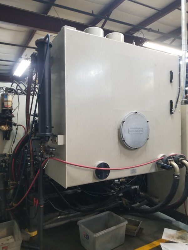 850 Ton Cincinnati Milacron MH850-54 Injection Molding Machine, 1997 - 140oz Shot Capacity - Image 2
