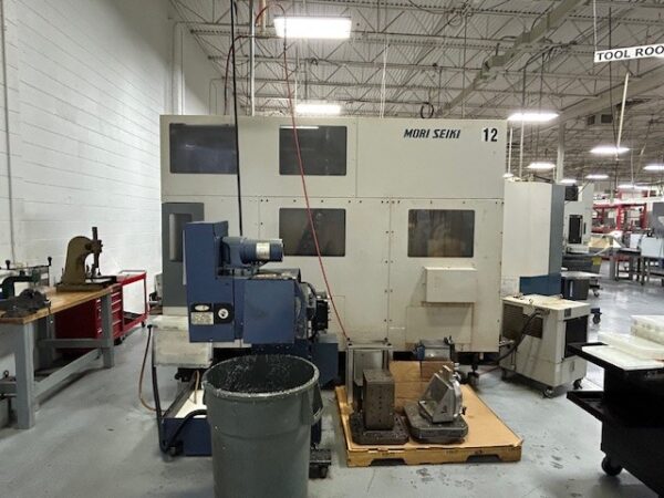 400mm Mori Seiki SH-40 CNC HMC, 1997 - TSC, Chip Conveyor, Renishaw Ready - Image 3