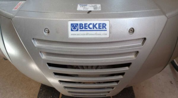 25 HP Becker VTLF 2.500/0-79 Vacuum Pump, 2019 - Single Phase Ready, Vectrue CFW-11 Inverter Included, Single Stage, Oil Free, Low Usage - Image 3
