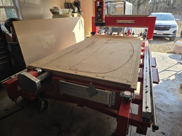 4' x 8' Legacy Maverick ATC Router; 2022 - Image 3