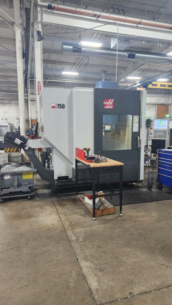 Haas UMC-750 5-Axis VMC, 2018 - 12K Spindle, TSC, HSM, Probing - Image 3