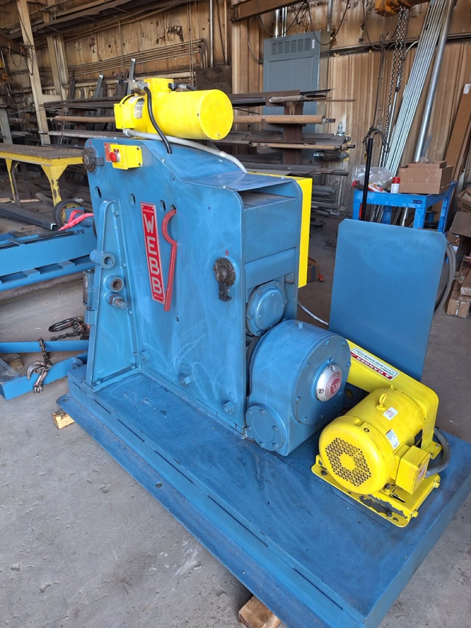 3/8" Webb M4T3 Offset Forming Machine, 1961/2011 - Factory Refurbished, Non Rotating - Image 3