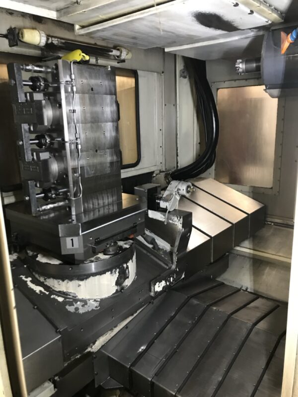 Kitamura Mycenter-500 500mm HMC, 1998 - 10,000RPM, CAT50, Chip Conveyor, High Pressure Coolant, 4th Axis, Coolant Thru Spindle - Image 4