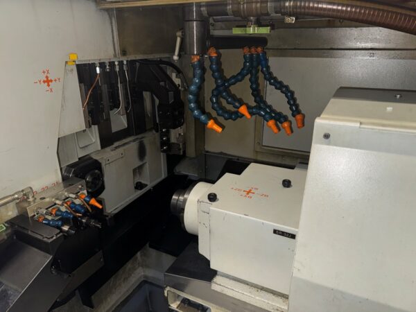 Star Swiss SR32J Swiss Lathe, 2011 - LNS Hydrobar Barfeed, Chip Conveyor, Fanuc 18i-TB Control - Image 4