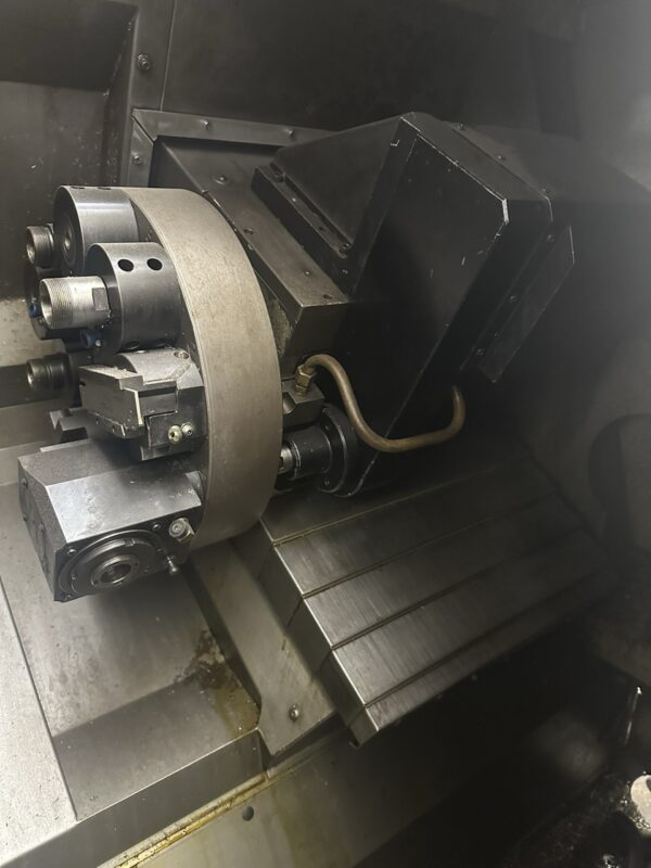 Haas SL-20 CNC Lathe, 2001 - Live Tooling, Haas Servo Bar 300 Bar Feeder - Image 5