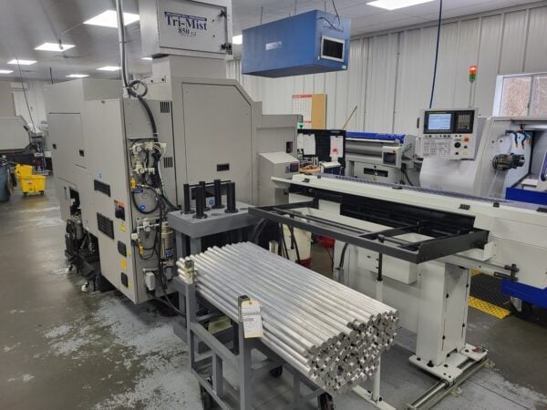 Tsugami M08SY-II Multi-Axis Lathe, 2018 - Edge Rebel Bar Feed, TriMist 850 Mist Collector - Image 6