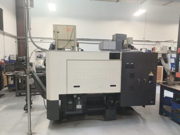 Hwacheon Hi-Tech 200A CNC Lathe, 2009 - Fanuc Oi-TC Control, Mist Buster, Chip Conveyor and Tailstock - Image 7