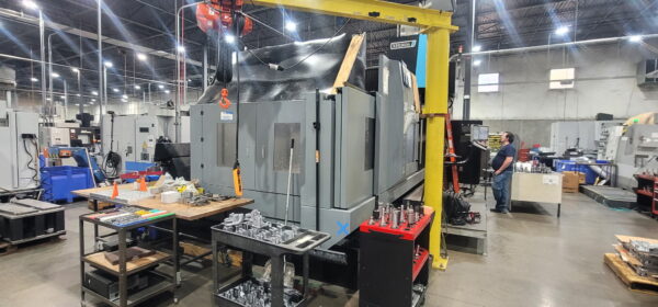 Hurco DCX-32-5Si 5-Axis CNC Bridge Mill, 2018 - 18,000 RPM, Glass Scales, Coolant Thru, Probes, Low Hours - Image 18