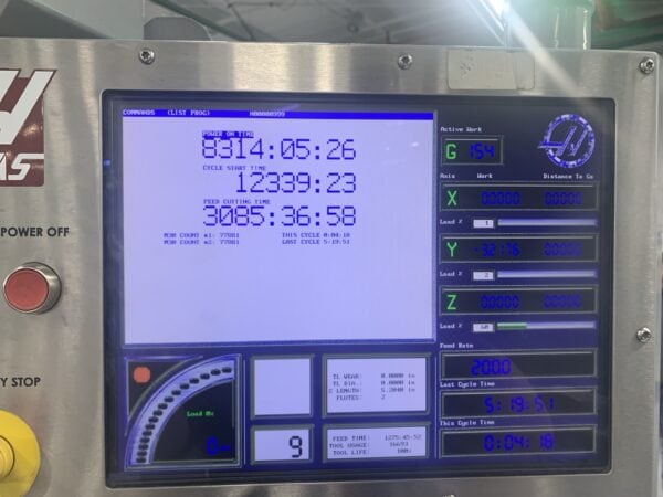 Haas VF-3SS VMC, 2007 - Trunnion, Probing, TSC, Video Available - Image 2