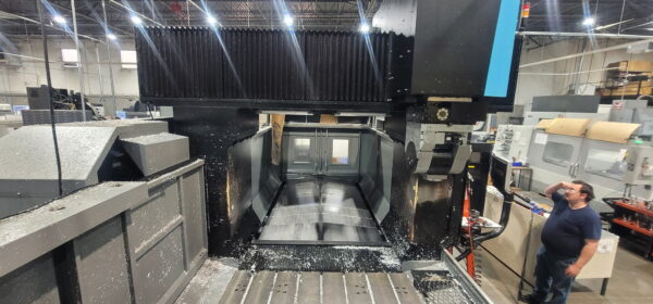 Hurco DCX-32-5Si 5-Axis CNC Bridge Mill, 2018 - 18,000 RPM, Glass Scales, Coolant Thru, Probes, Low Hours - Image 19