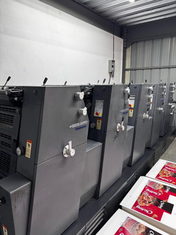 5 Color Heidelberg Printmaster PM GTO 52-5, 2003 - Image 8