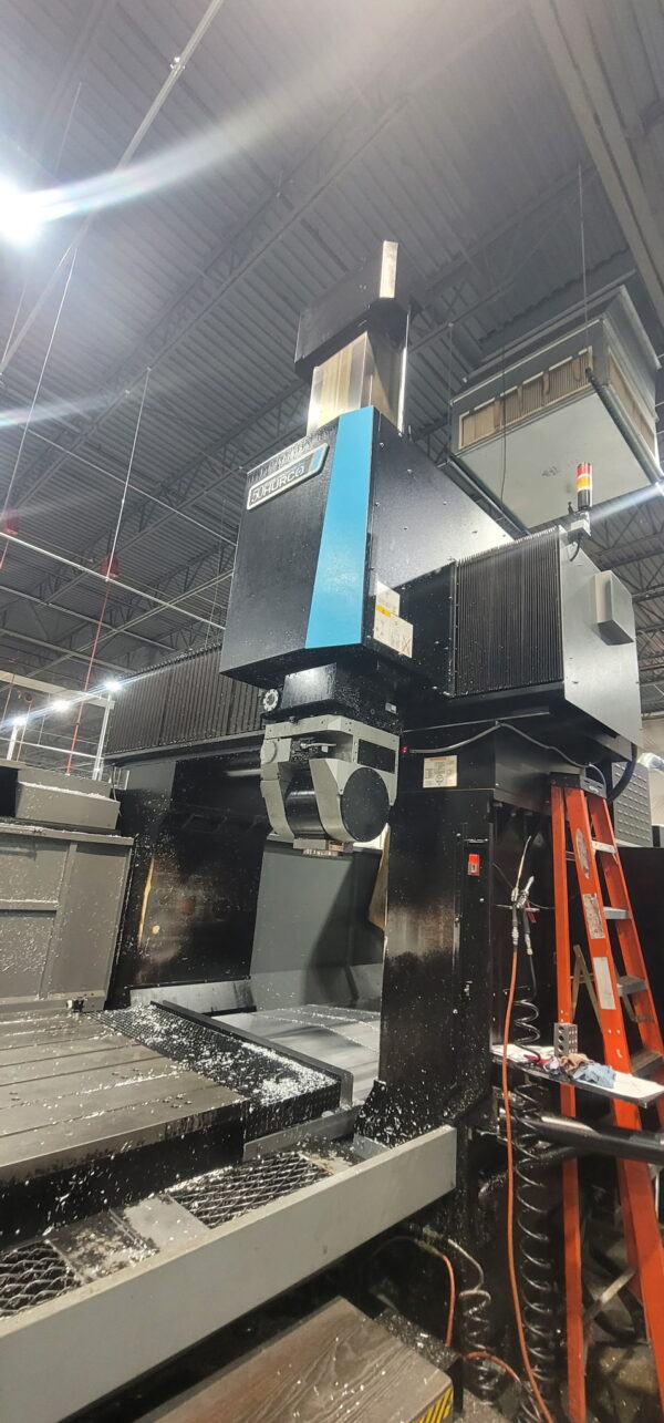 Hurco DCX-32-5Si 5-Axis CNC Bridge Mill, 2018 - 18,000 RPM, Glass Scales, Coolant Thru, Probes, Low Hours - Image 24