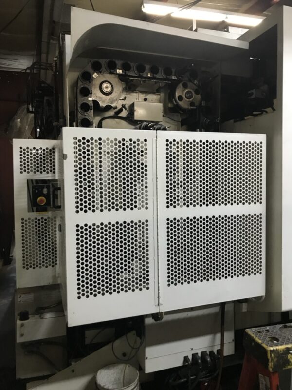 Kitamura Mycenter-500 500mm HMC, 1998 - 10,000RPM, CAT50, Chip Conveyor, High Pressure Coolant, 4th Axis, Coolant Thru Spindle - Image 9