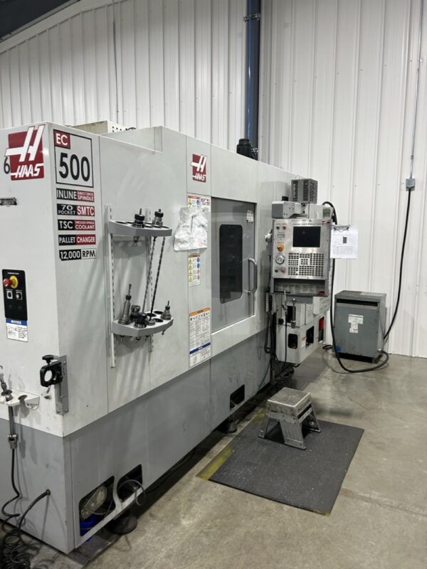 Haas EC500-4AX 500MM HMC, 2006 - TSC, Pallet Changer