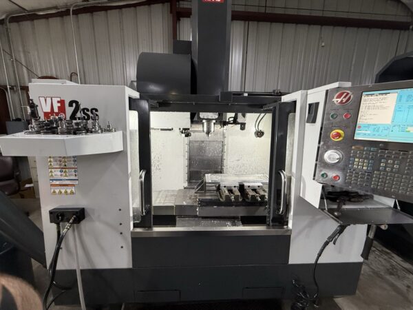 Haas VF-2SS VMC, 2010 - Probing, Chip Auger - Image 2