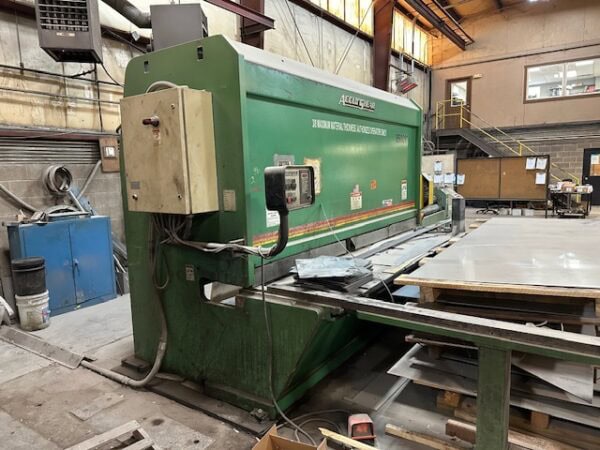1/2" x 10' AccurShear 850010 Hydraulic Shear, 2001 -  Backgauge - Image 4