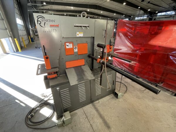 66 Ton Marvel Spartan IW66D Ironworker, 2014 - Dies Included - Image 5