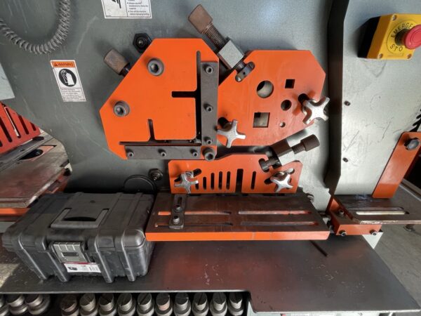 66 Ton Marvel Spartan IW66D Ironworker, 2014 - Dies Included - Image 7