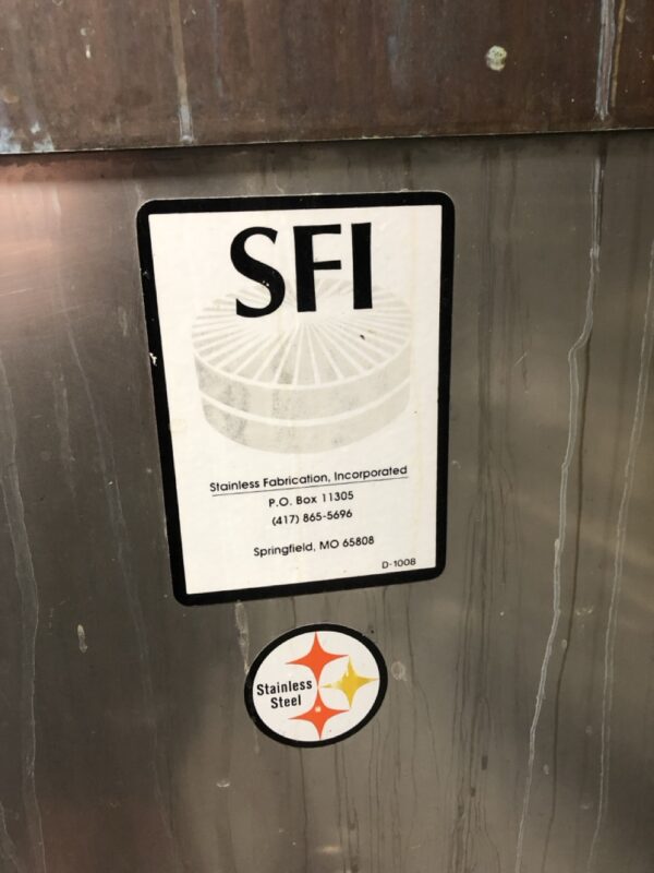 2,000 Galon SFI Stainless Steel Bright Tank - Tank 1 - Image 3