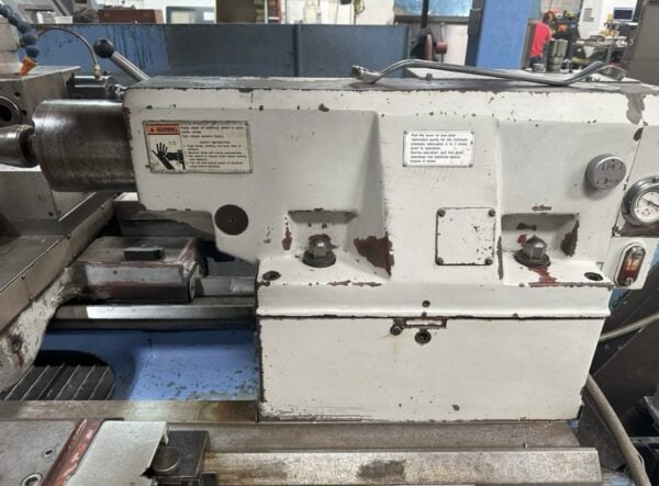 Mazak Powermaster N 2000U Flatbed Lathe, 1997 - 24" Chuck, Tailstock, Chip Conveyor - Image 3