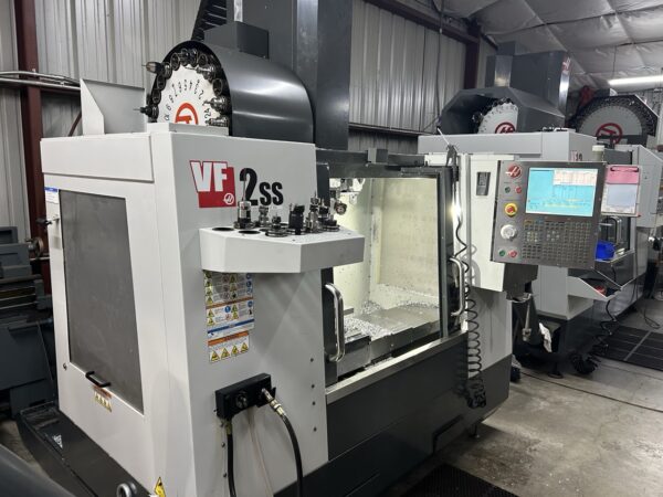 Haas VF-2SS VMC, 2010 - Probing, Chip Auger - Image 10