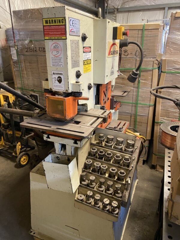 66 Ton Sunrise IW-66K Ironworker, 2014 - Available Immediately - Image 5