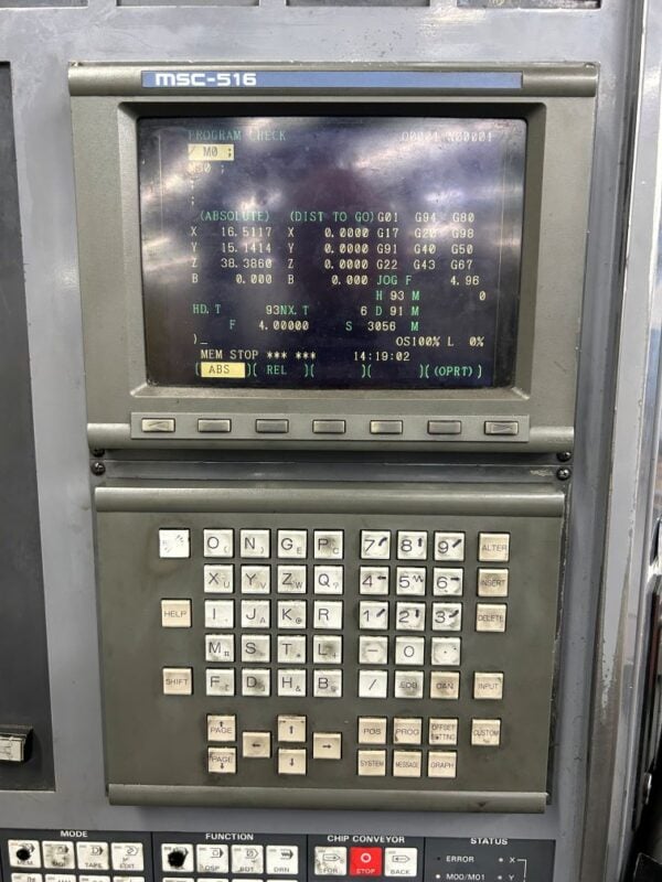 Mori-Seiki SH-630 630mm HMC, 1998 - 120 Tool ATC, Coolant Thru Spindle, Tool Holders Included - Image 7