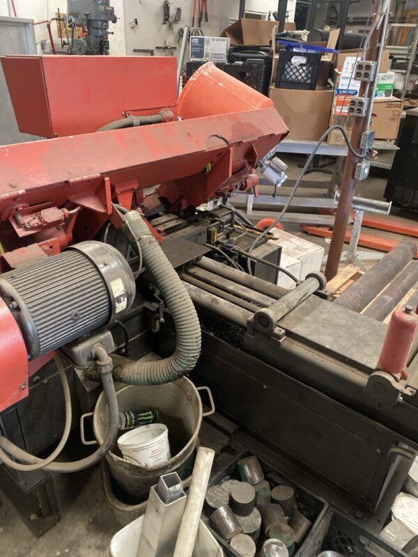 10" x 10" Amada HFA250W Fully Automatic Horizontal Bandsaw, 1989 - Image 2