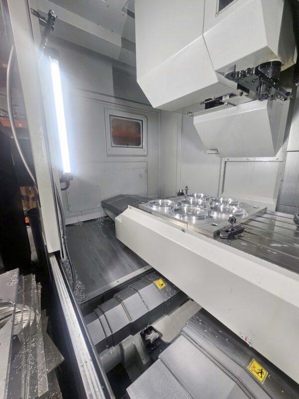 Quaser MV214 VMC, 2022 - 15K Spindle, Probing, TSC, 4th Axis Wired, Fanuc, LOW Hours - Image 5