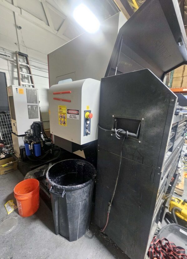 Quaser MV214 VMC, 2022 - 15K Spindle, Probing, TSC, 4th Axis Wired, Fanuc, LOW Hours - Image 10