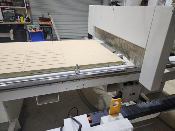 4' x 8" Homag Centateq N-500 CNC Nesting Router, 2019 - Bosch Spindle, 14 Tool ATC, Becker Vac Pump - Image 6