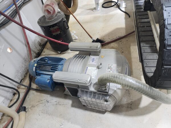 4' x 8" Homag Centateq N-500 CNC Nesting Router, 2019 - Bosch Spindle, 14 Tool ATC, Becker Vac Pump - Image 10