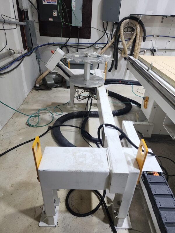 4' x 8" Homag Centateq N-500 CNC Nesting Router, 2019 - Bosch Spindle, 14 Tool ATC, Becker Vac Pump - Image 12
