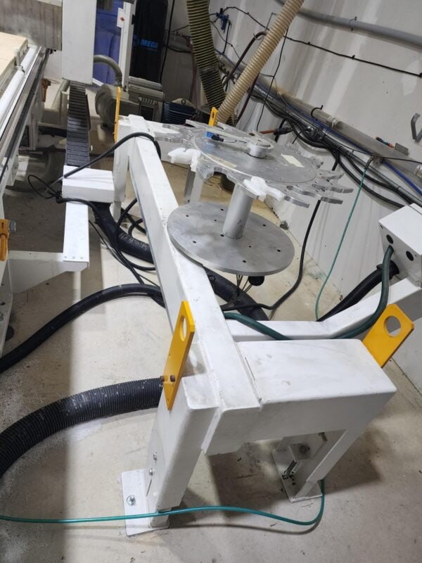 4' x 8" Homag Centateq N-500 CNC Nesting Router, 2019 - Bosch Spindle, 14 Tool ATC, Becker Vac Pump - Image 14