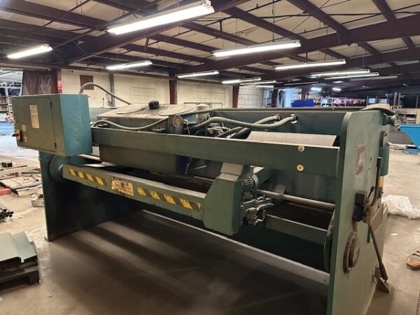 1/4" x 10" Adira GHS-0630 Hydraulic Power Squaring Shear, 1999 - Backgauge, Squaring Arm - Image 2